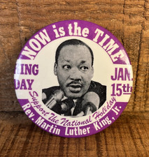 Vintage Martin Luther King Jr Day Pin