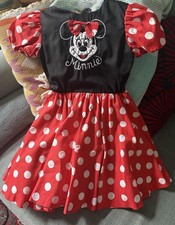 Vintage 1970s Disney Character Fashions Minnie Mouse Dress Costume Girls 70s picture