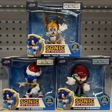 Sonic the Hedgehog Christmas Holiday Complete Set Metalfigs Die-Cast Jada Figure picture