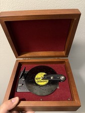 Wood Thorens AD30 Swiss Disc Music Box picture