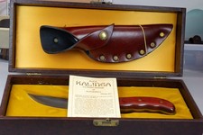 Vintage Buck 401 Kalinga Fixed Blade Hunting Knife USA 1981-85 Box Sheath picture
