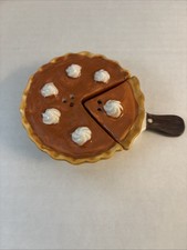 Cracker Barrel Pumpkin Pie Salt & Pepper Shaker Set -2026 Thanksgiving  New picture