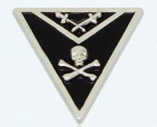 York Rite Knights Templar Member Apron Freemason Masonic Lapel Pin picture