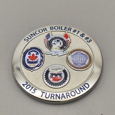 Babcock Wilcox Suncor Boile Power Generation Group Canada Challenge Coin picture