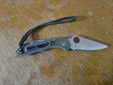 Spyderco Knives Delica 4 Lockback VG-10 Stainless Gray Pocket Knife picture