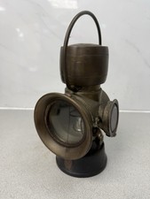 Lucas “King Of The Road” Vintage Brass Automobile Lamp No. 630 Nice condition picture