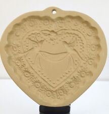 Brown Bag Cookie Art - 1985 VICTORIAN HEART Cookie, Chocolate, or Ornament Mold picture