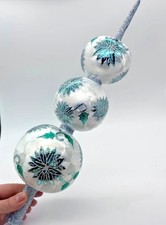 RARE Christopher Radko Baroque Tapestry Finial Tree Topper Ornament picture