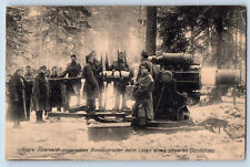 Austria Postcard Austrian Hungarian Army Loading Heavy Artillery Piece c1910 WW1 picture