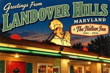 Greetings From Landover Hills, Maryland Modern 4x6 Postcard E305 picture
