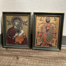 Christ the High Priest Mother of God porcelain icon Plaques Heinrich Germany picture