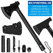 Survival Camping Axe Multi-tool Folding Tactical Hatchet Hammer Hiking Outdoor picture
