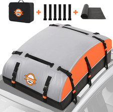 Rooftop Cargo Carrier Bag 21 Cubic,Waterproof Soft-Shell Roof Bag picture