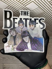 The Beatles 3D Lenticular Motion Moving Car Sticker Decal Peeker picture
