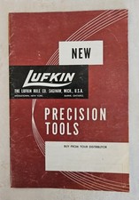 New Lufkin Precision Tools Catalog 1959 picture
