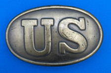U S Civil War Infantry Belt Buckle reenactor picture