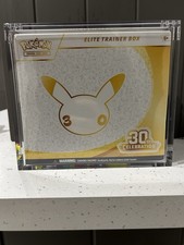 Brand New Pokemon ETB Clear Acrylic Case. picture