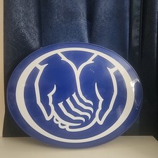 Vintage Allstate Insurance Dual Sided Sign 30 By 25 Advertisement  picture