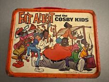 Vintage Thermos Fat Albert and the Cosby Kids Lunchbox no Thermos-Fair Shape picture
