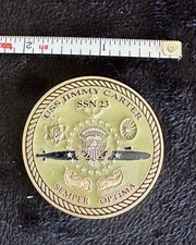 USS Jimmy Carter SSN 23 Navy Challenge Coin *Nice* picture