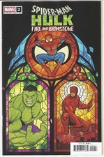 SPIDER-MAN HULK FIRE AND BRIMSTONE #2 1:25 DOALY VARIANT MARVEL COMICS 2026 picture