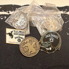 Jack Daniel’s Salinas Rodeo Promo Pin Lot 2002, 2005 (3), 2007 picture