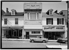 Photo:Annapolis Maryland 1900s Main Street Stadiger Shoes Stores Shops picture