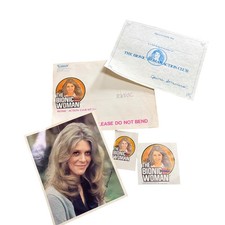 Vintage 1976 Kenner The Bionic Woman Action Club Kit Jaime Sommers Fan Club Set picture