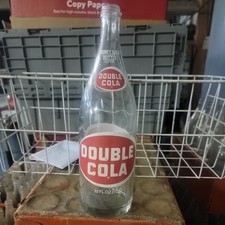 Vintage Double Cola 32 Ounce (1qt.) Glass Soda Return for Deposit Bottle picture