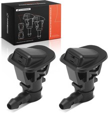 Front Windshield Washer Nozzles Compatible with Jeep JK Series Wrangler 2013-201 picture