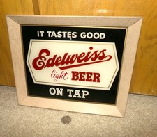 1950's EDELWEISS beer 