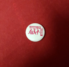 Gang Of Four 1970s Pin. Post Punk. Leeds. Rare Boothe-Kent Pin. Made In Canada picture