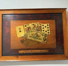 Amazing The Geo. Wiedemann Brewing Co Wood Sign Like A Painting Early picture