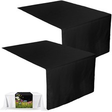Breling 2 Pcs Black Sublimation Table Runner Blank, 24 x 72 Inch AI-Breling-5850 picture