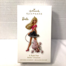 SCARCE HALLMARK KEEPSAKE ORNAMENT BARBIE 