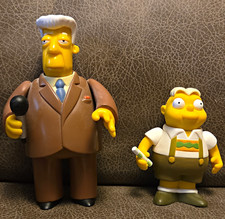 Playmates Toys The Simpsons Talking Kent Brockman & Uter Figures With Acc. 2001 picture