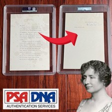 HELEN KELLER Autograph Letter ACADEMY AWARD Bio Film SIGNED 1954 * PSA picture