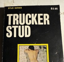 TRUCKER STUD -1979 DAN BRYAN - STUD SERIES -VINTAGE PULP NOVEL GAY INTEREST picture