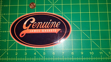 GENUINE JG Sticker / Decal  RACING ORIGINAL old stock picture