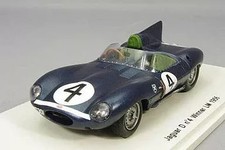 1/43 Spark Jaguar D 1956 Le Mans 24H Winner #4 Sanderson Flockhart Diecast Model picture