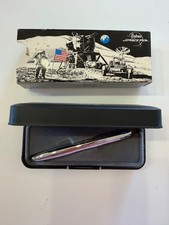 Vintage Fisher space pen with original case, phamplet, pen WORKING picture