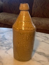 Pat. Oct. 25, 1872 J. Newton Pittsfield, Mass. Salt Glaze Stoneware Beer Bottle picture