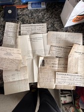 Antique Nashville Tennessee History Paper Lot 1905-1923 Receipts Invoices picture