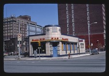 Photo:Detroit Michigan 1970s Elwood Bar downtown street view picture