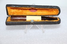 19th C. Antique G.F.B. Genuine Briar Bakelite Cigarette/Cigar Holder with Case picture