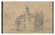 Sunbury Pennsylvania Courthouse Standard Postcard COPY RPPC picture
