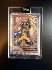 2026 Topps Marvel Mint Rocket Raccoon #44 /100 Encased picture