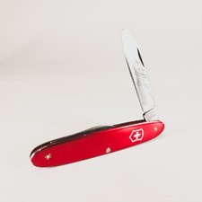Vintage Victorinox Secretary Pocket Pal Swiss Army Knife Alox Red 84mm *READ* picture