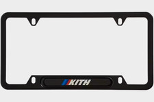 KITH x BMW Black License Plate Frame Collectible picture