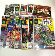 The Savage She Hulk, part SET (Marvel 1980) Avg VF/NM all different, No #1 picture